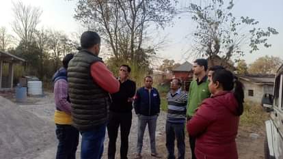 Team arrived to stop illegal construction work, no one found