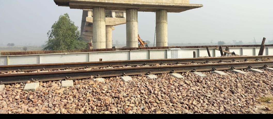 Two railway overbridge projects will be completed before March