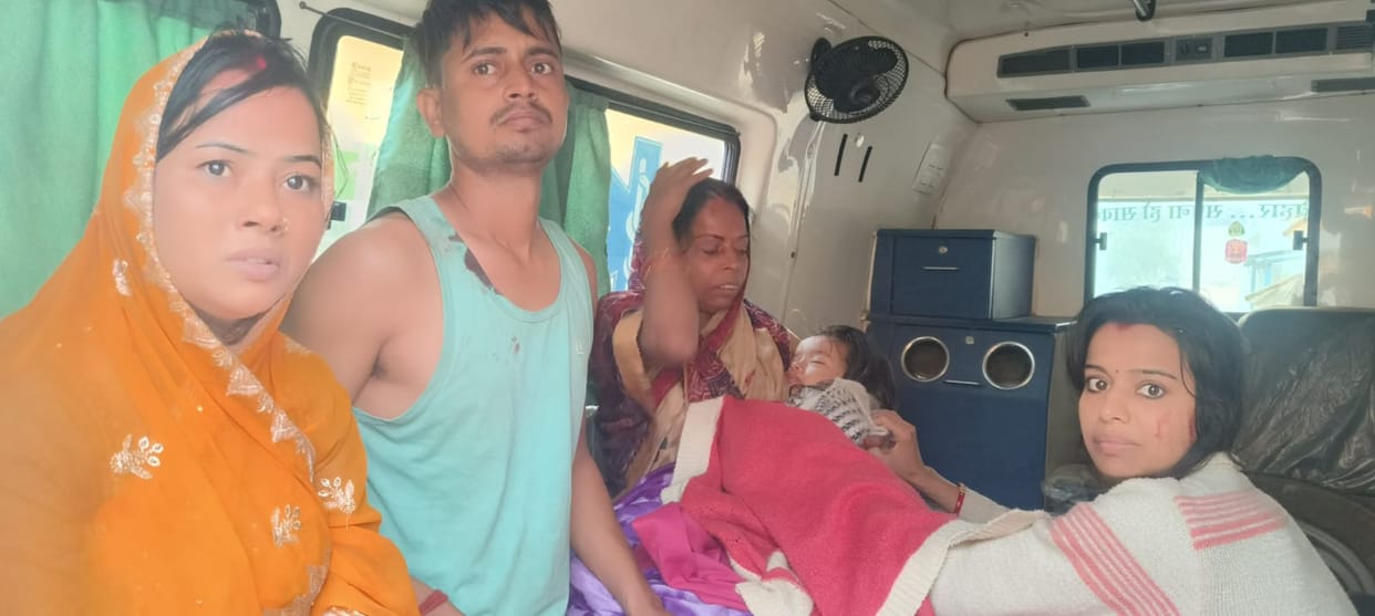 Bihar News: Condition of 3 people critical in road accident in Supaul; Ambulance hits cart; NH27, Bihar Police
