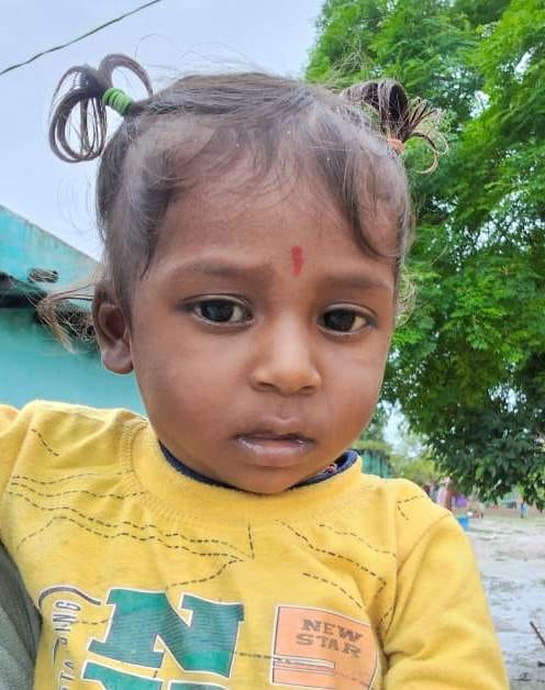 A two and half year old innocent child fell into a drain while playing and died