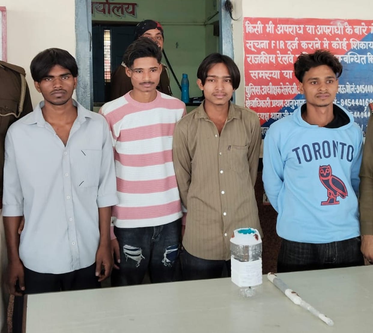 Murder case registered, all four accused sent to jail