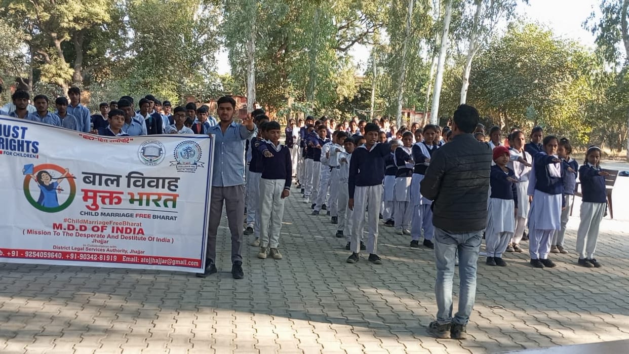 Raised awareness to create child marriage free district