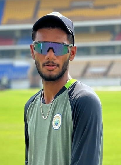 Kanishk Chauhan took four wickets and Sammi Kadian took one wicket.