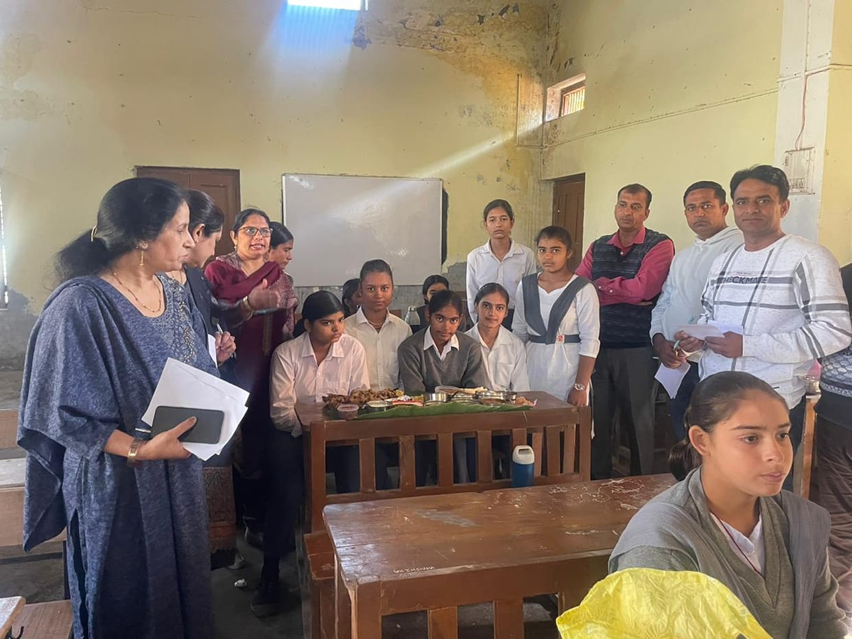 Tiffin competition organized in government school