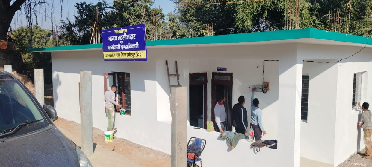 Computer and printer stolen from Jahu sub tehsil office before inauguration