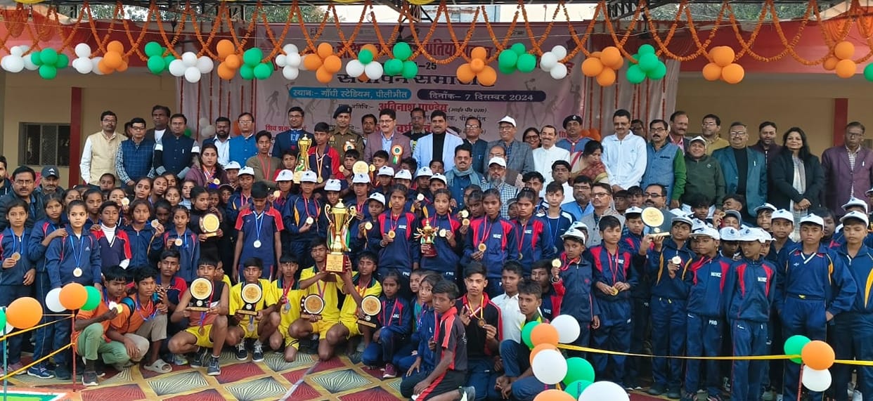 Puranpur block became overall champion, Lalourikheda runner-up