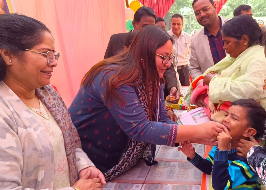 5.68 lakh children will get two drops of life