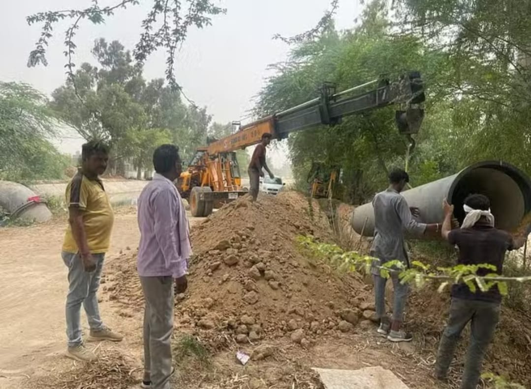 City residents will get canal water next year, 90 percent work of the project completed, storage capacity of Chatragarhpatti water house will be 40 MLD.