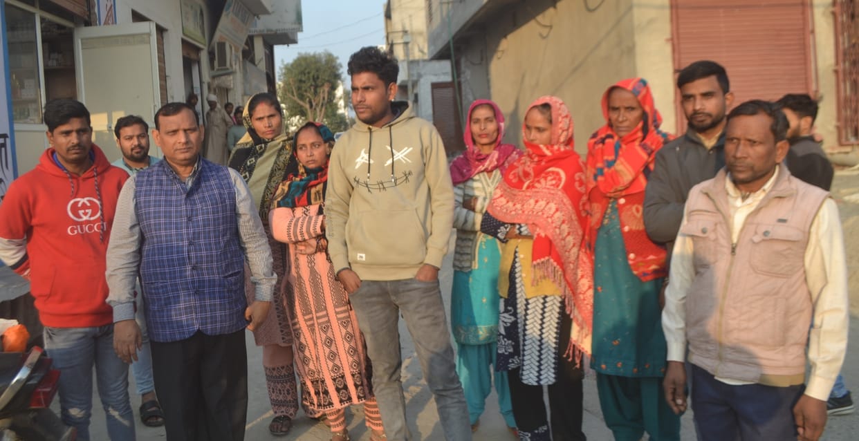 Ruckus of family members against doctor