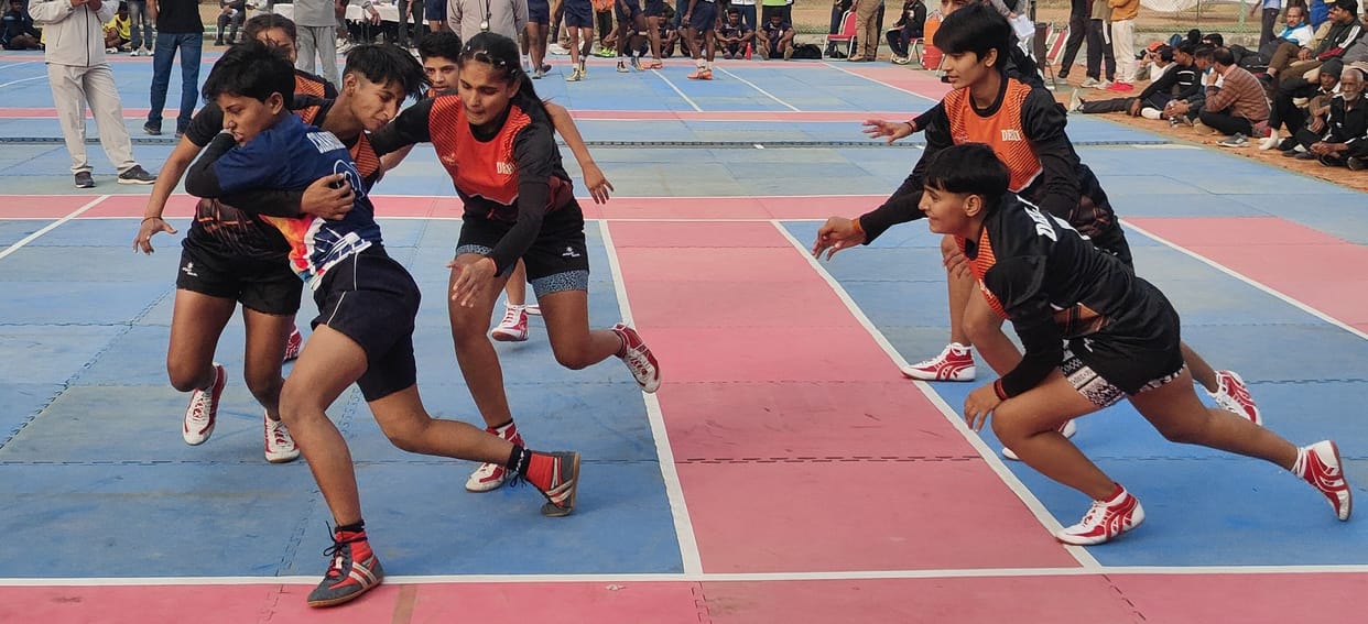 Girls from the country's capital won the match by 32 points