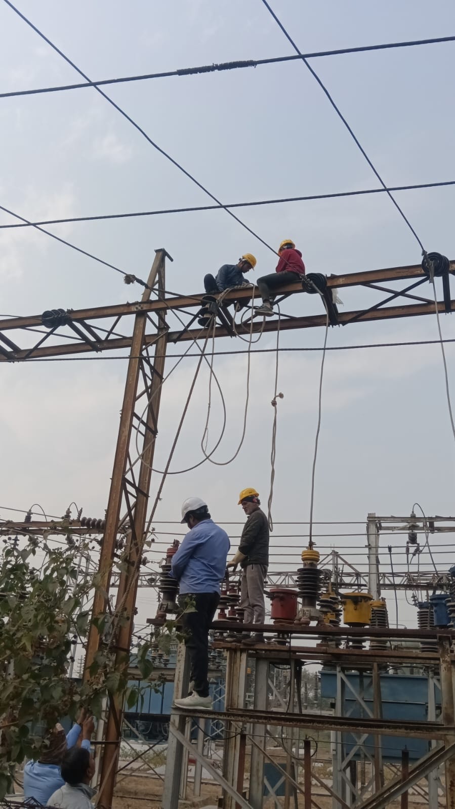 There was power failure in 10 colonies for five and a half hours.