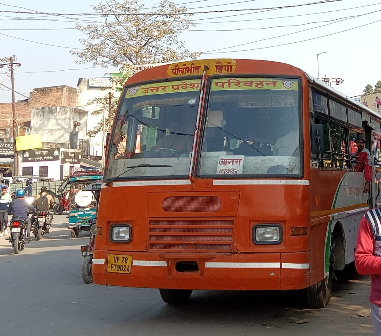 Fog lights missing from roadways buses, revealing claims of repairs