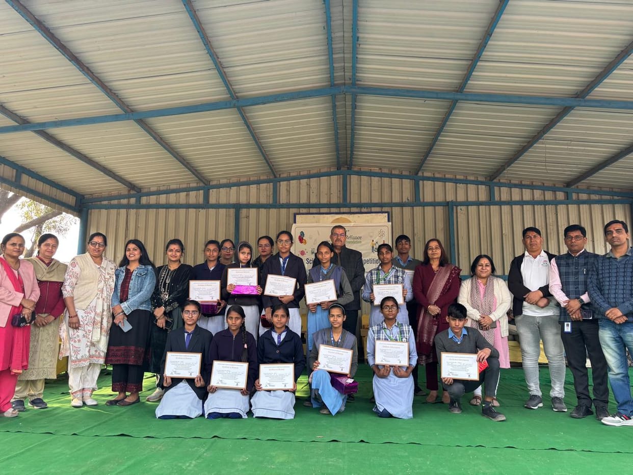 Organized inter-school science exhibition competition
