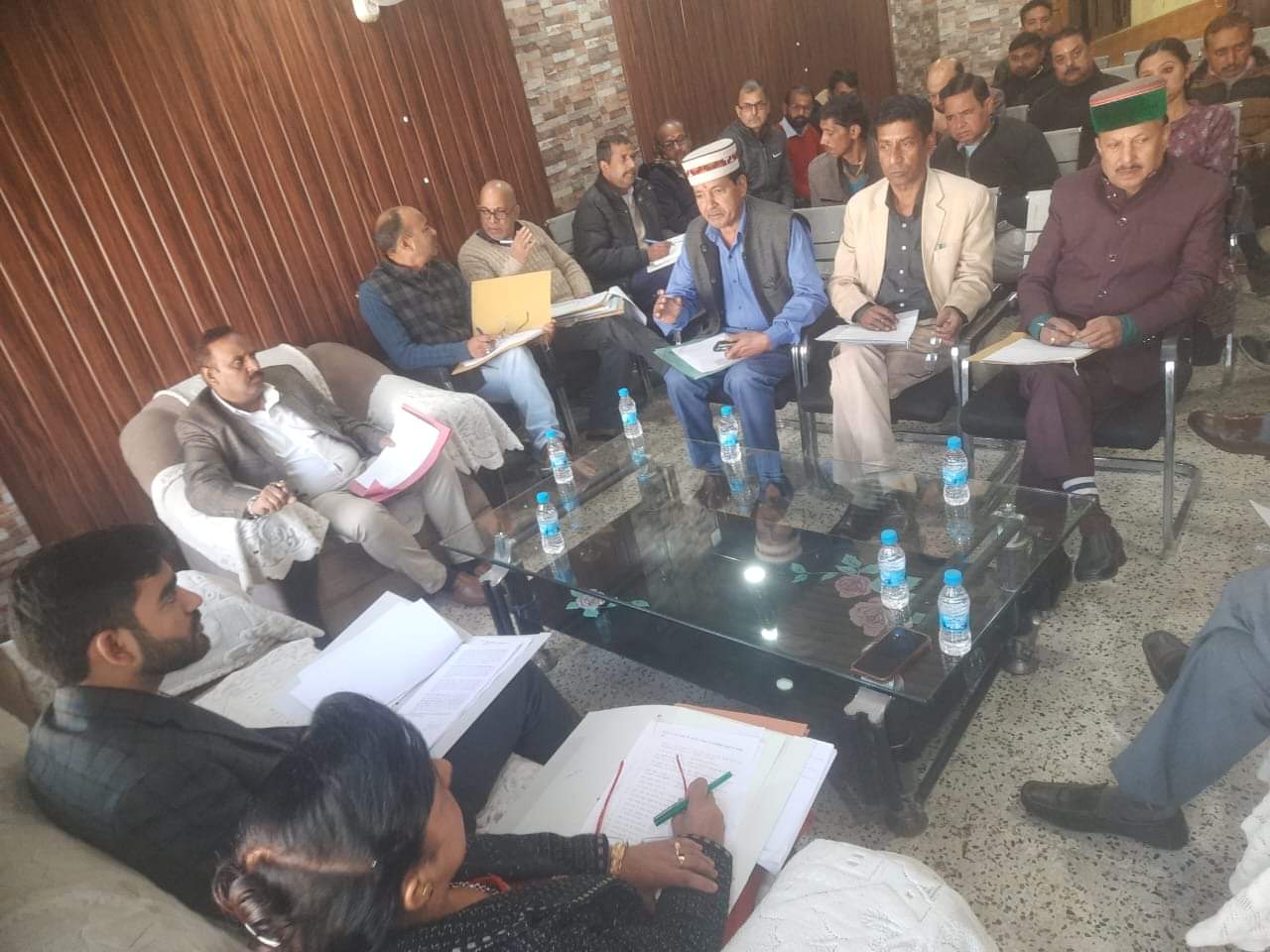 Fencing will be installed on the properties of Bajreshwari temple, magazine will be released on Ghritmandal festival.