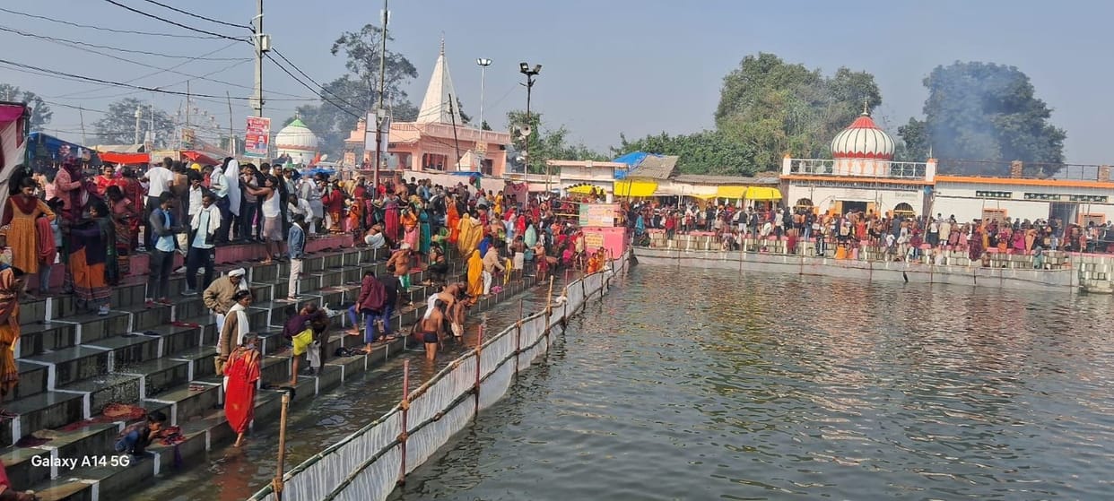 Devotees gathered at Govind Saheb fair, cheers resounded