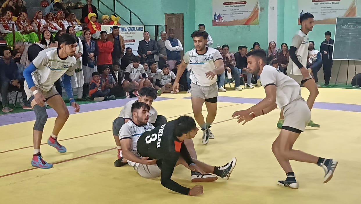 Haryana players won the national school kabaddi competition