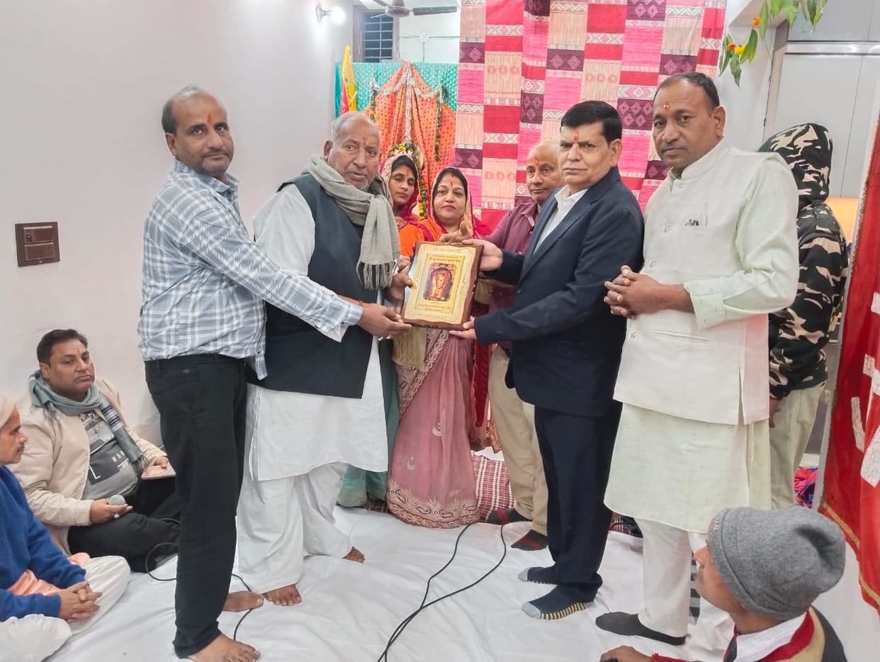 Devotees danced in the streets chanting 'My Balaji Maharaj'