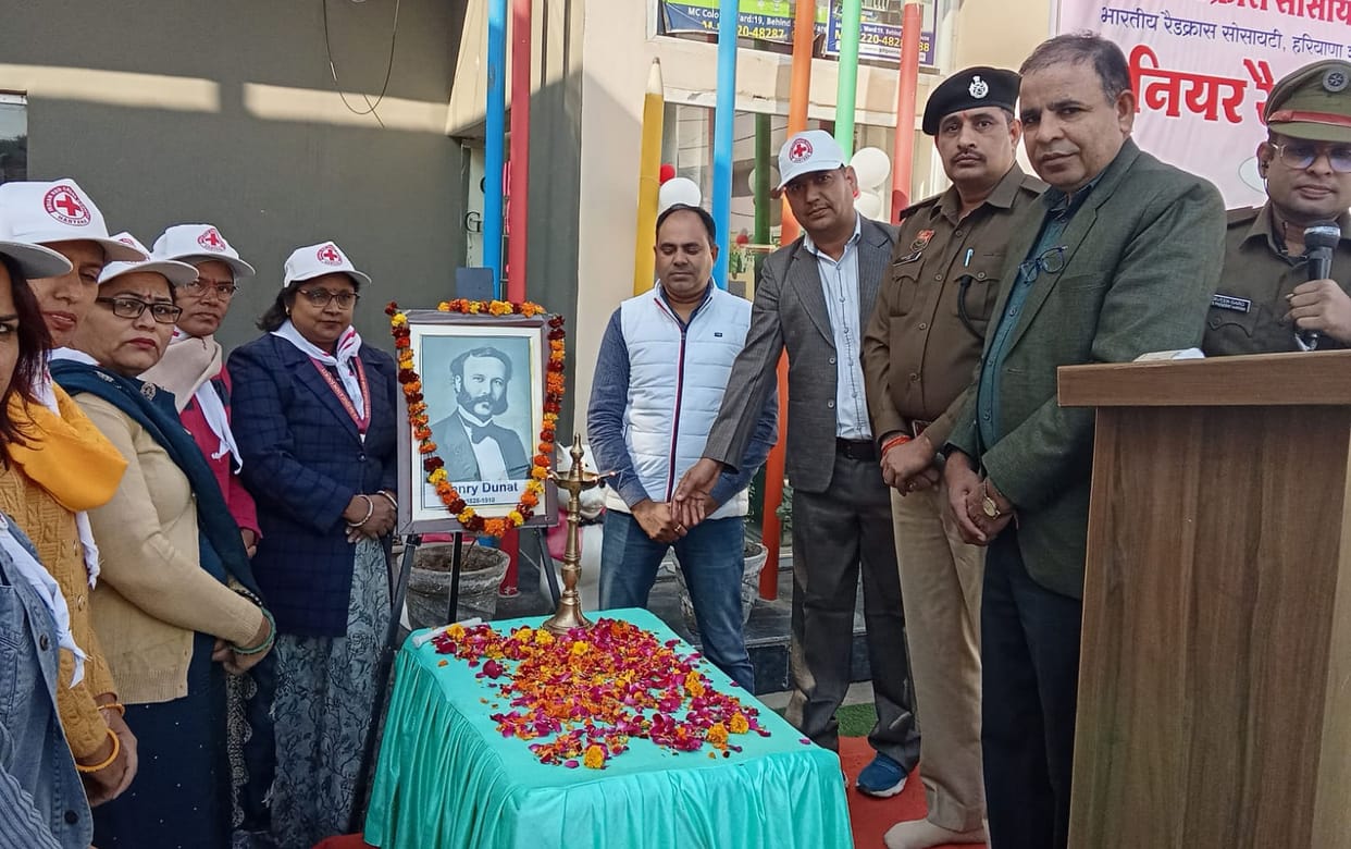 Junior Red Cross Camp inaugurated