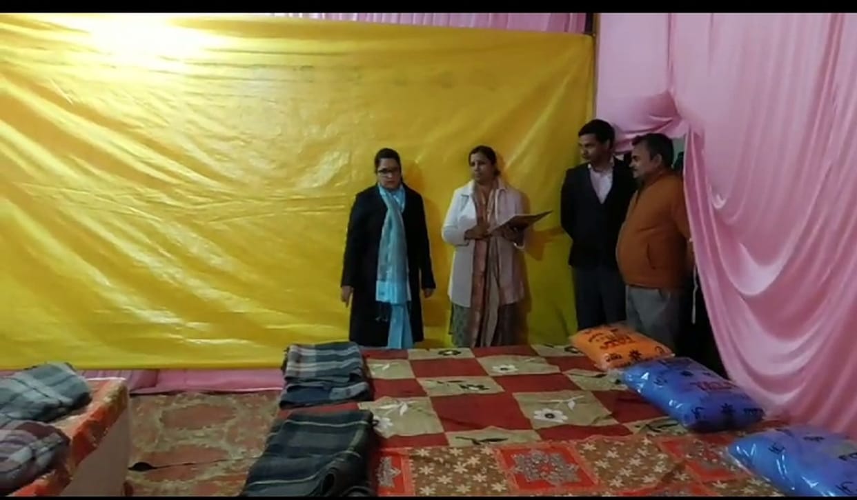 DM gave instructions to deploy women security personnel in night shelters