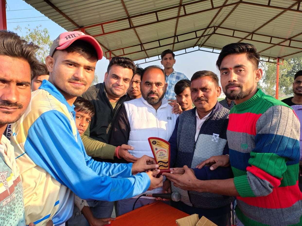 Nihal Eleven Banda won the match by defeating Defense Eleven Kalinagar