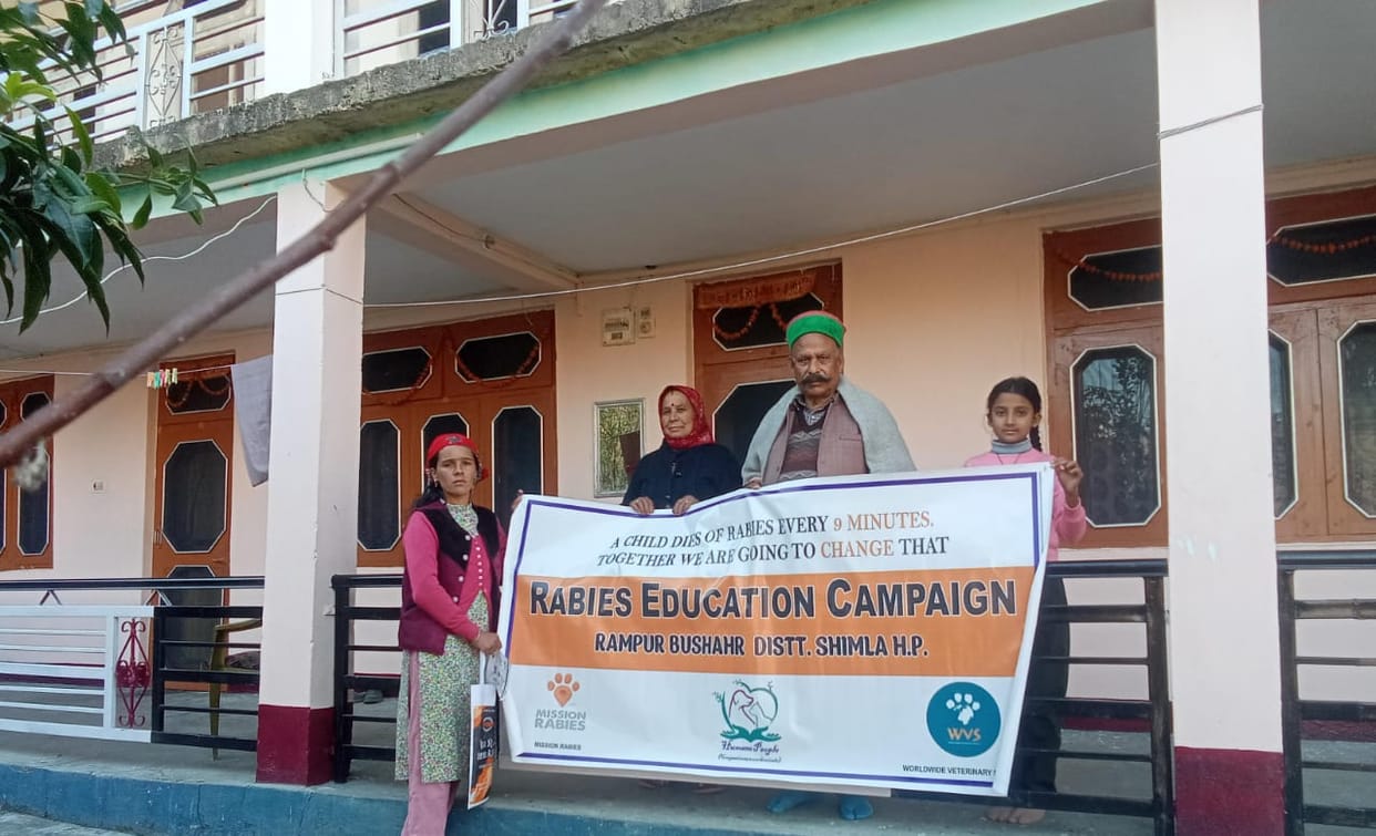 Villagers made aware about rabies in Nogli