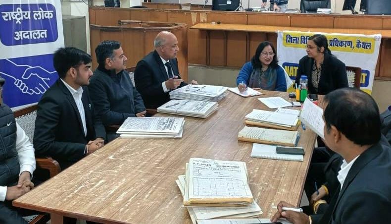 Cases settled in Lok Adalat