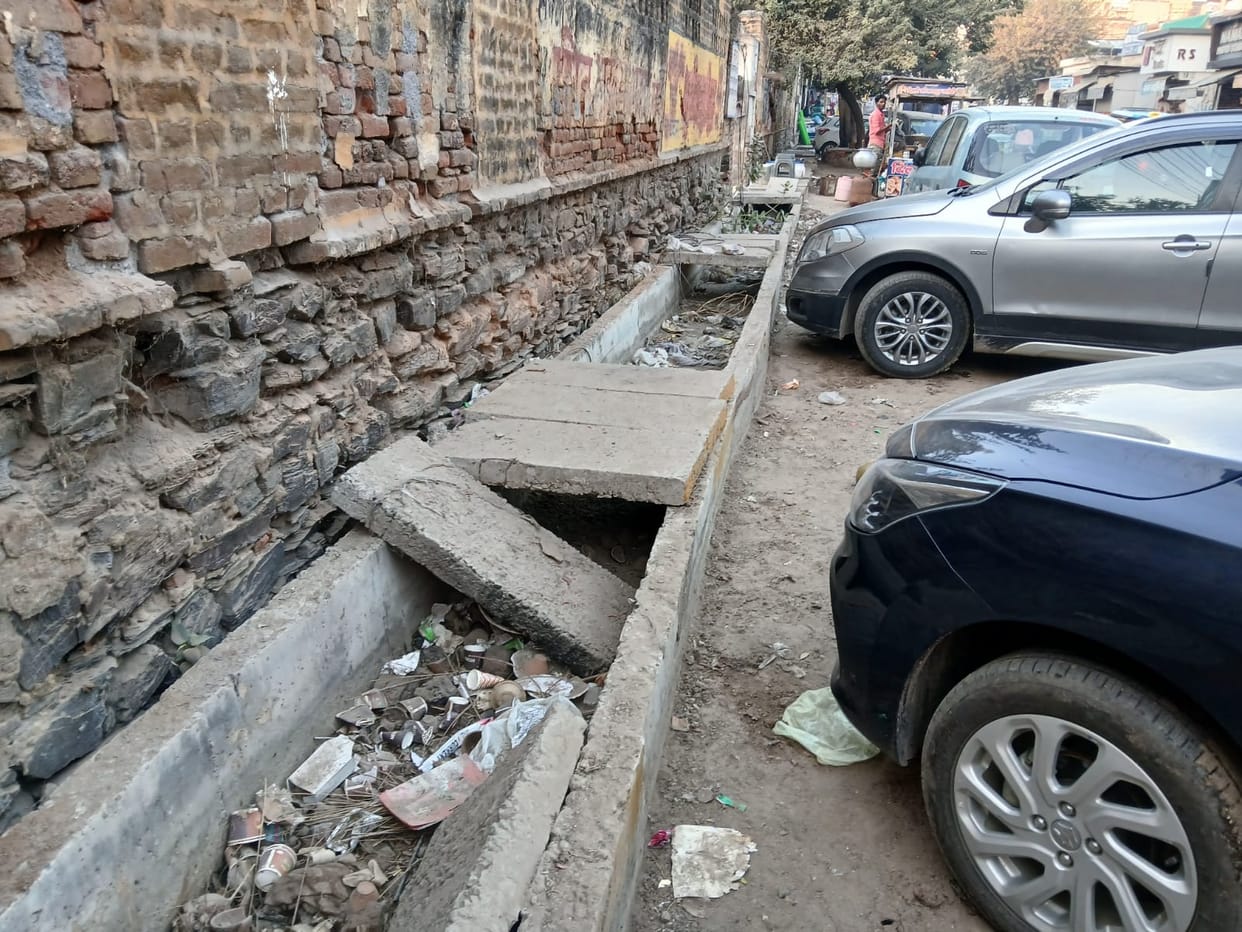 Millions of rupees spent, yet there are jams and in some places the drains have ceased to exist.