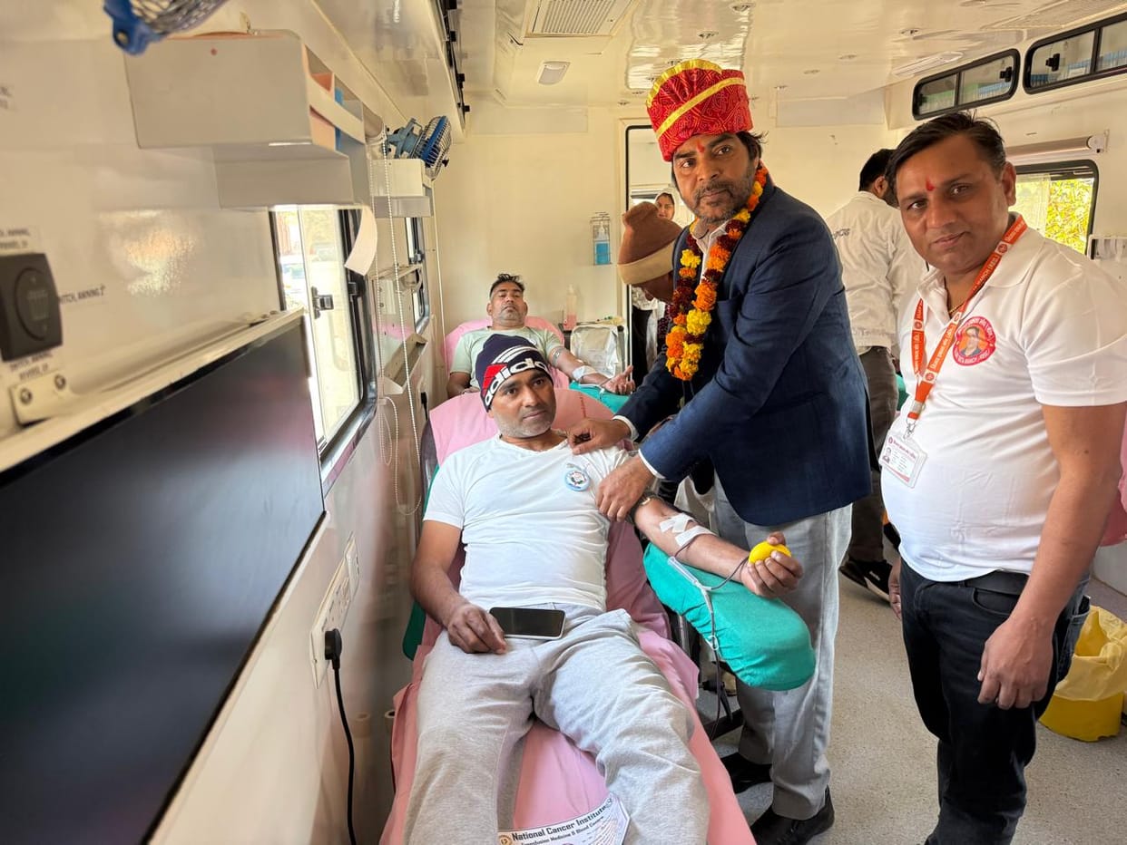 Blood donors should be proud of themselves: Dr. Jaipal