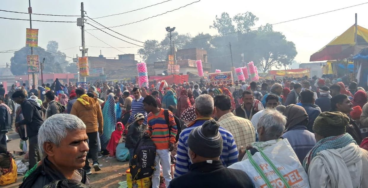 Flood of faith gathered in Govindsahab Dham
