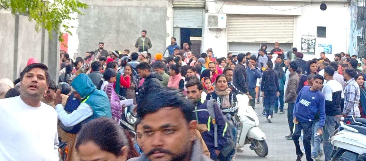CTET was held at nine centers under tight security