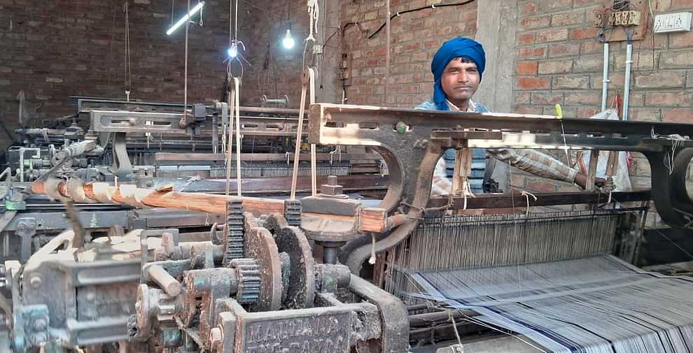 Textile industry is dying, power looms are panting.