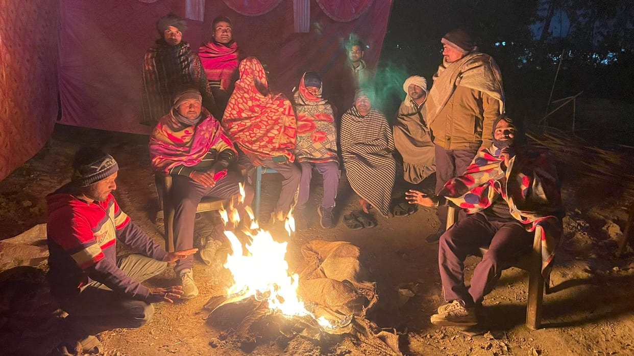 Cold wave increased cold, minimum temperature reached four degrees