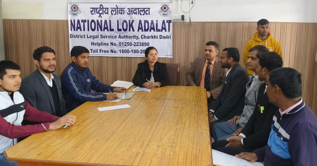1454 matters solved in lok adalat