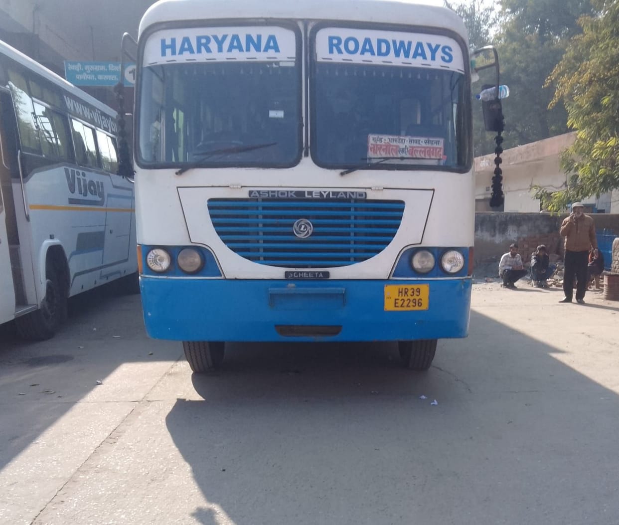 Only 60 out of 126 roadways buses have fog lights.