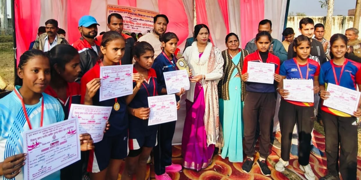 Bhudevi Inter College team won in Kabaddi