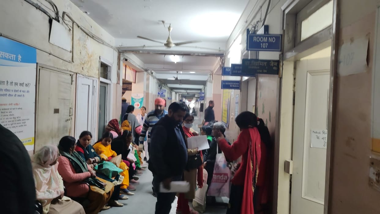 Children are falling ill due to severe cold 70 are reaching hospital every day