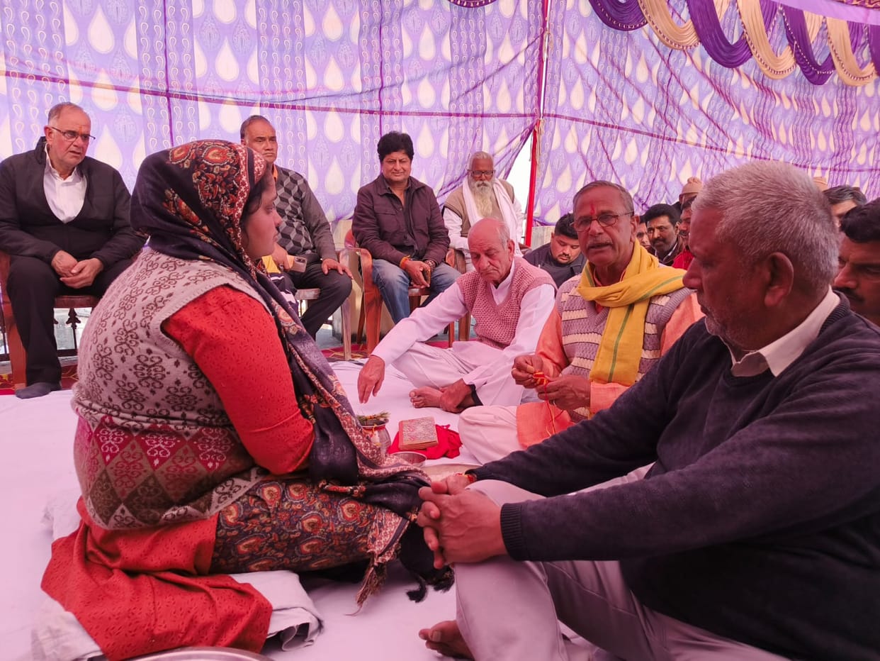 Daughter fulfilled her father's wish by offering funeral pyre