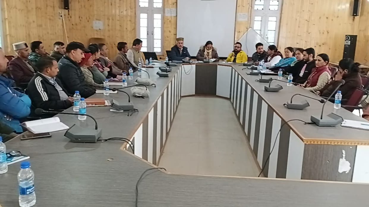 Panchayat Samiti meeting, Ani, Kullu