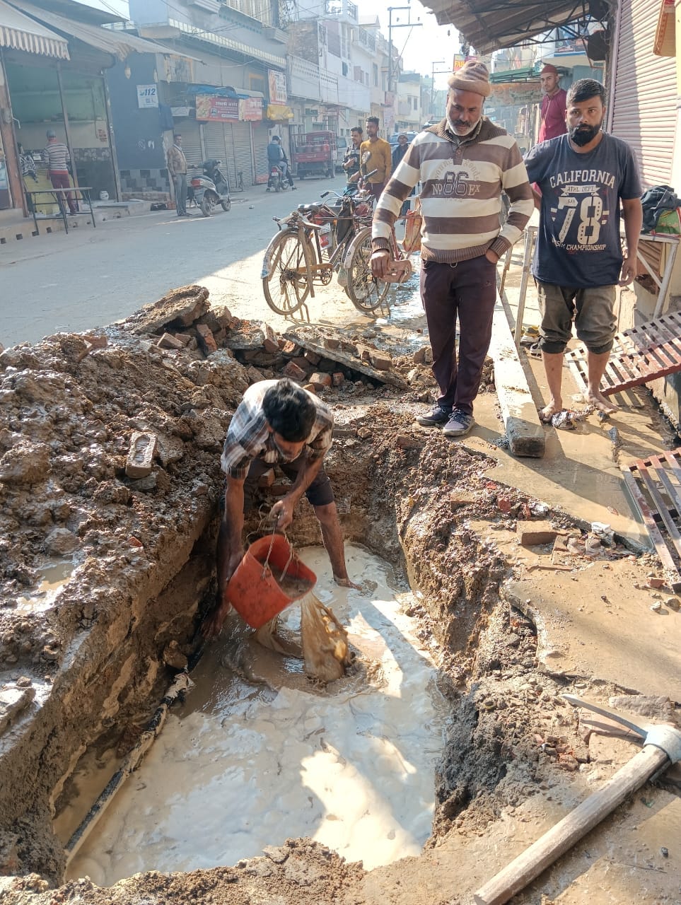The pipeline could not be repaired, drinking water crisis persists
