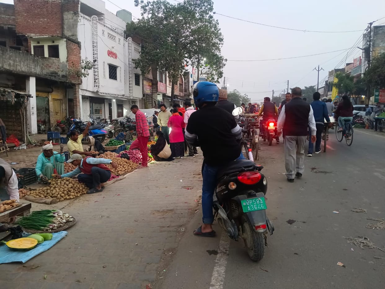 Initiative to organize vegetable market incomplete...city residents are struggling