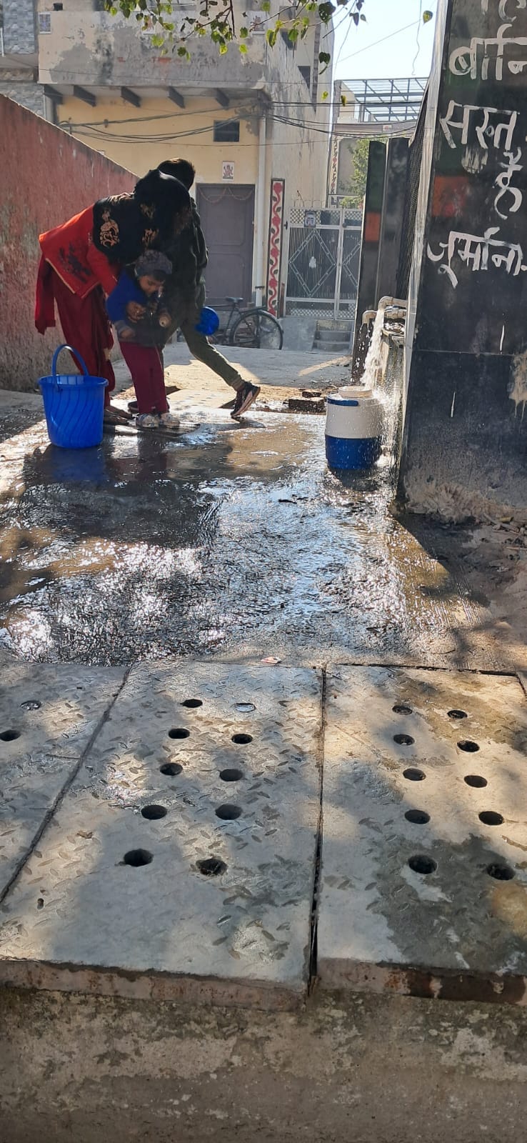 After 25, water will come twice daily in the city's colonies.