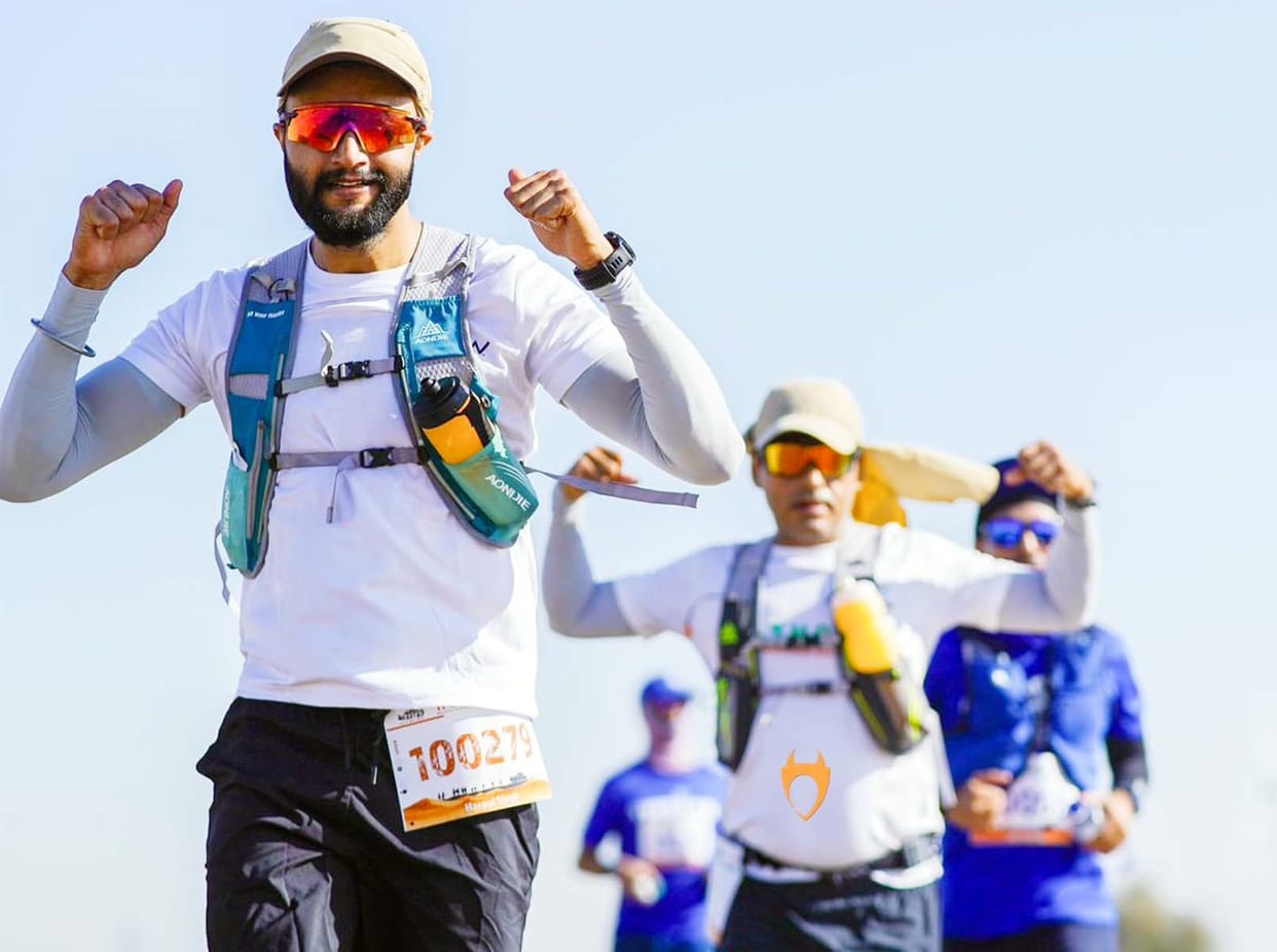 Harpal of Puwaiyan completed Border Ultra Run 2024 in 12 hours