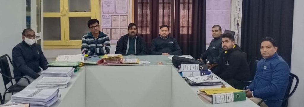 Meeting between officials of Talent Up Services India Pvt Ltd