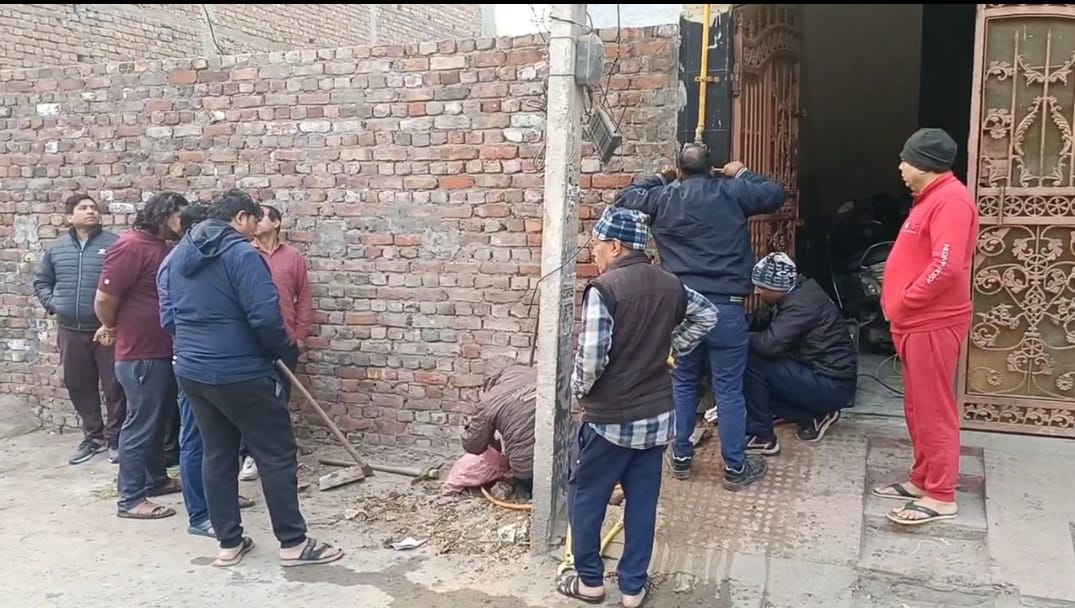 Fire broke out in the pipe of GAIL Gas Company, panic