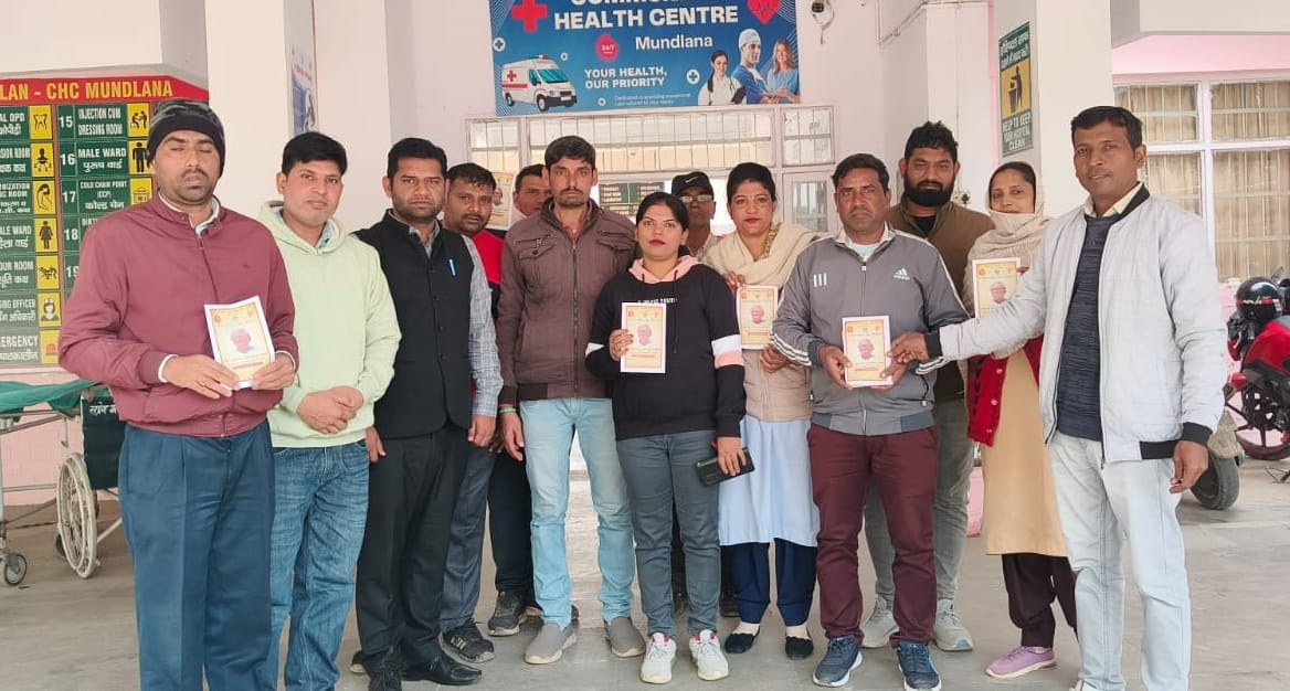Raju becomes block head of contracted health workers union