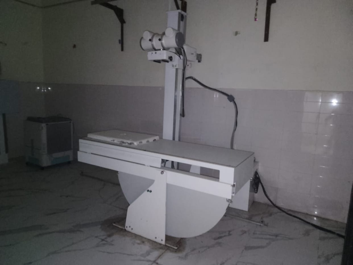 X-ray machine is locked in TB hospital