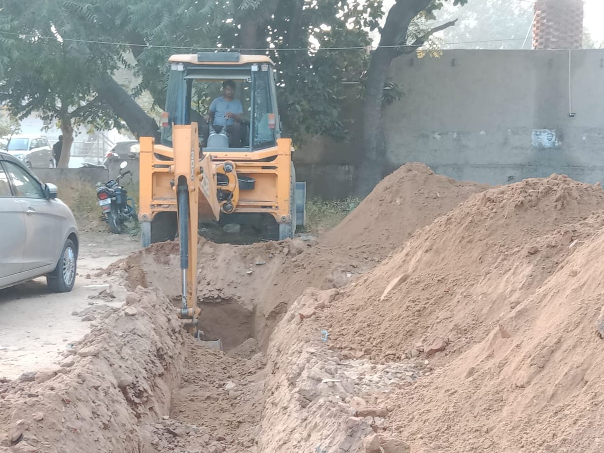 Construction work of Kanina temporary tin shed started