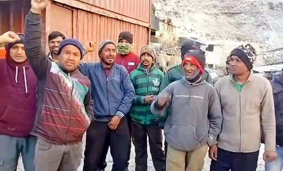 Workers boycotted work after not receiving salary for four months