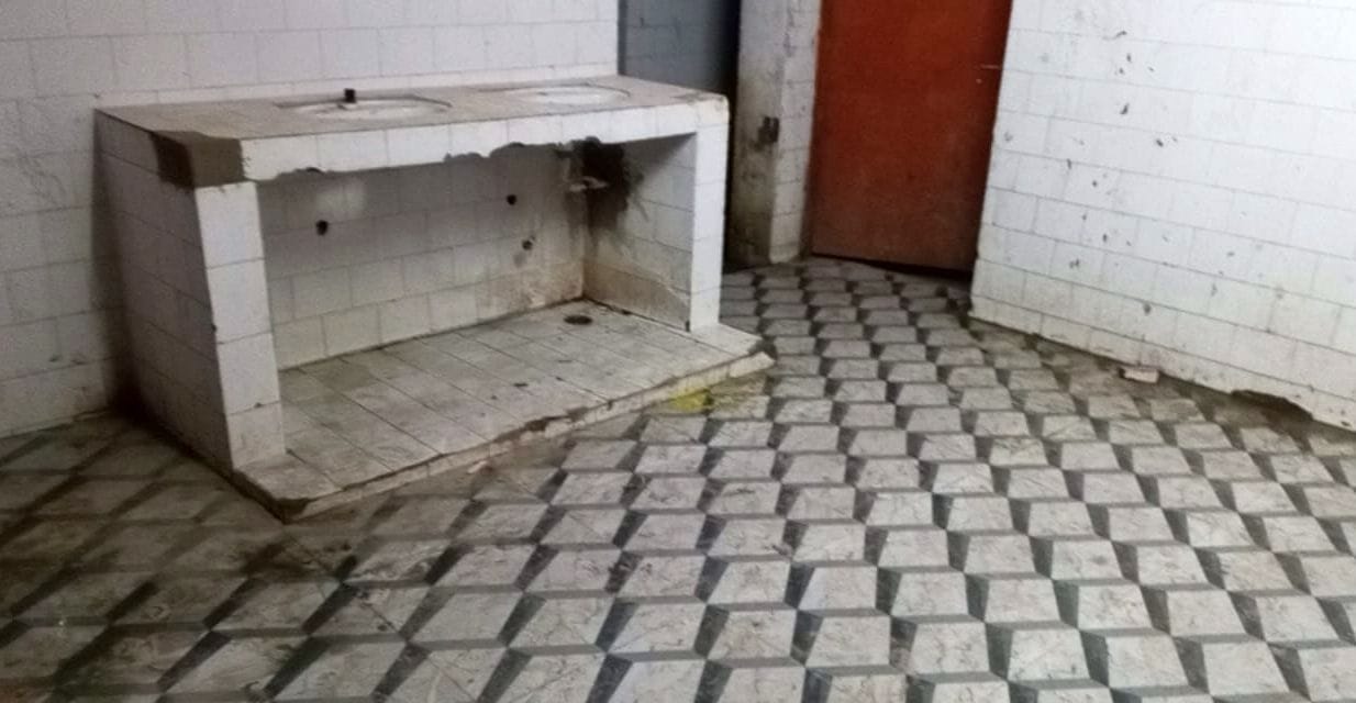 The department has no budget to repair broken school floors and hostels.