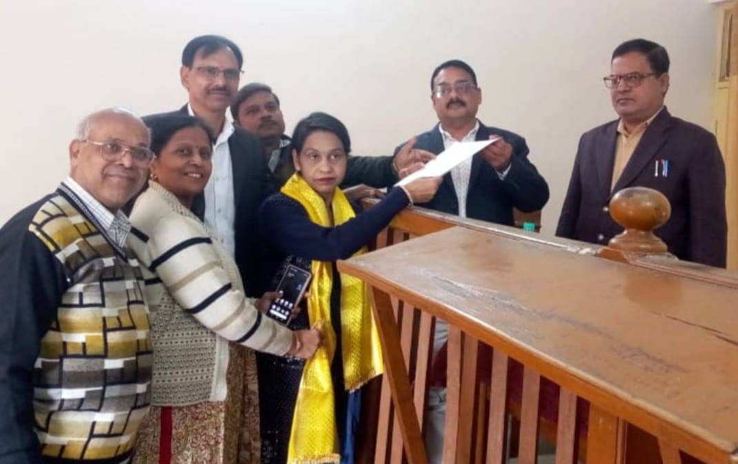 Neelam Rathore declared councilor unopposed